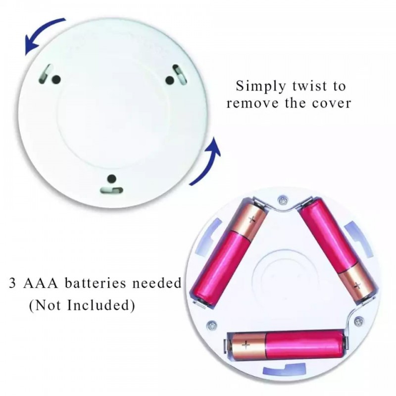 ⁦إنارة ليلية داخلية تعمل بالبطارية الجافة - TOUCH ON/OFF PRESS ADJUST BRIGHTNESS⁩ - الصورة ⁦1⁩