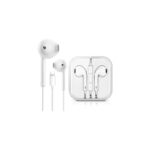 Bluetooth wired headset iphone - سماعة أذن سلكية للايفون لون أبيض