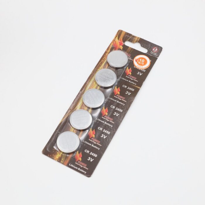 10333509_67dc44b84eb0c بطارية خلية من فونيكس CR2450 و 3 فولت (بطارية واحدة في العبوة) - Fonix CR2450 & 3 V Lithium Battery (One Battery) - الصورة 1