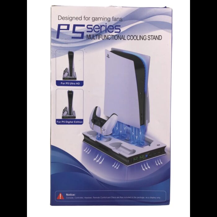 ⁦مبرد بلايستيشن 5 مع شاحن ايدي التحكم موديل yh-52⁩ - الصورة ⁦2⁩