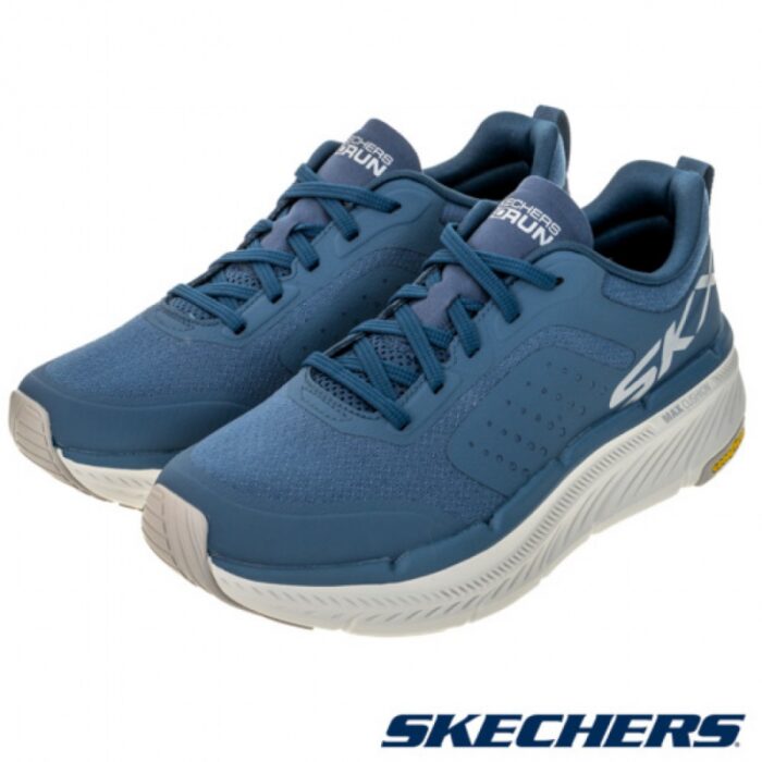 ⁦حذاء سكيتشرز ماكس كوشنينغ بريمير 2.0 للرجال لون أزرق ونعل أبيض - Skechers Men's Max Cushioning Premier 2.0 - Residence Shoes⁩ - الصورة ⁦6⁩