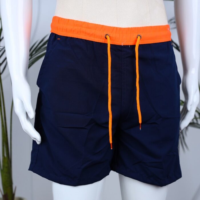 ⁦شورت شبابي قصير للرجال لون كحلي⁩ - الصورة ⁦2⁩