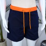 ⁦شورت شبابي قصير للرجال لون كحلي⁩ - الصورة ⁦3⁩