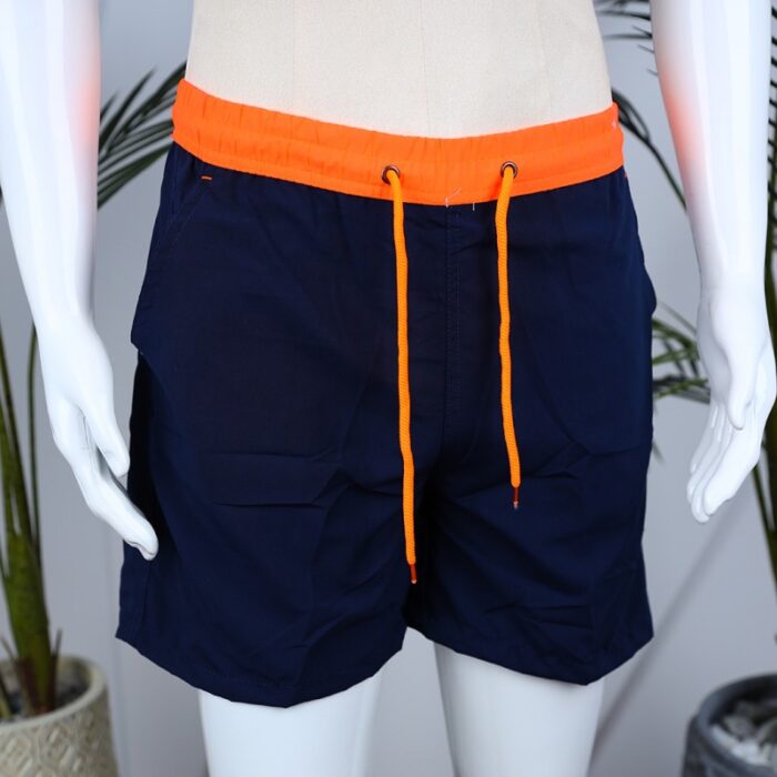 ⁦شورت شبابي قصير للرجال لون كحلي⁩ - الصورة ⁦3⁩