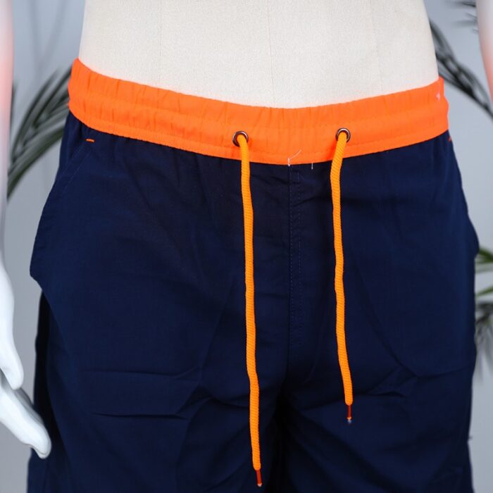 ⁦شورت شبابي قصير للرجال لون كحلي⁩ - الصورة ⁦5⁩