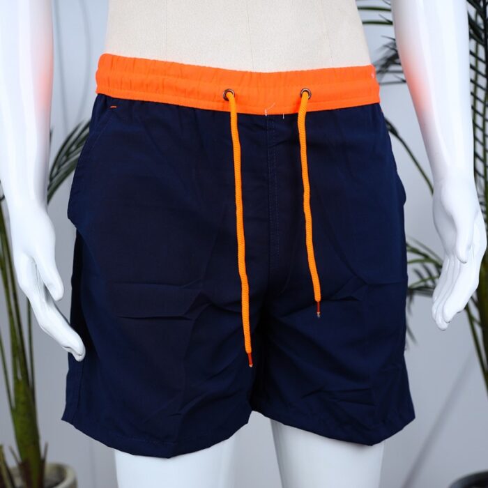 ⁦شورت شبابي قصير للرجال لون كحلي⁩ - الصورة ⁦6⁩