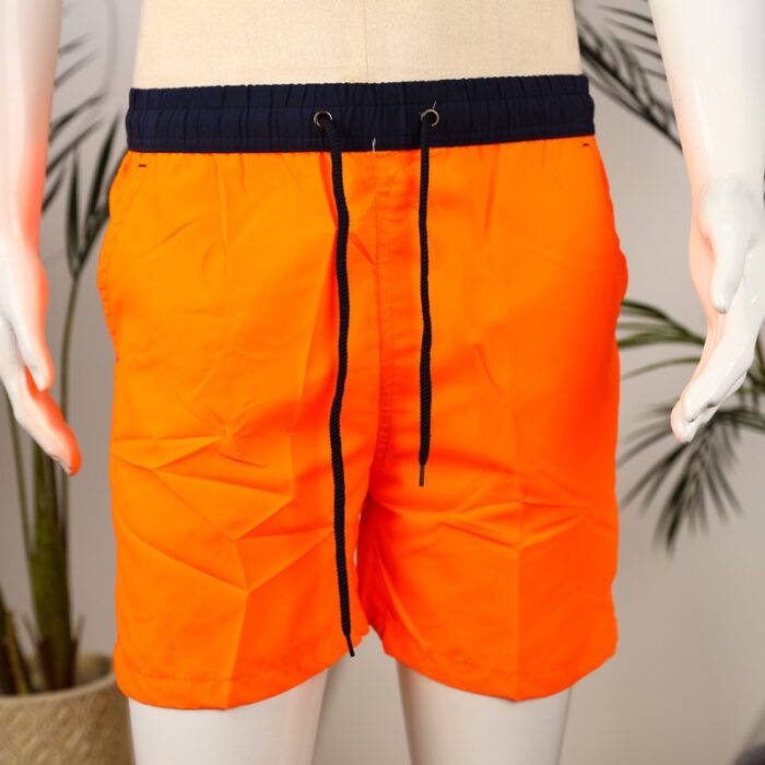 10333612_67dc4543290a7 شورت شبابي قصير للرجال لون برتقالي - الصورة 1