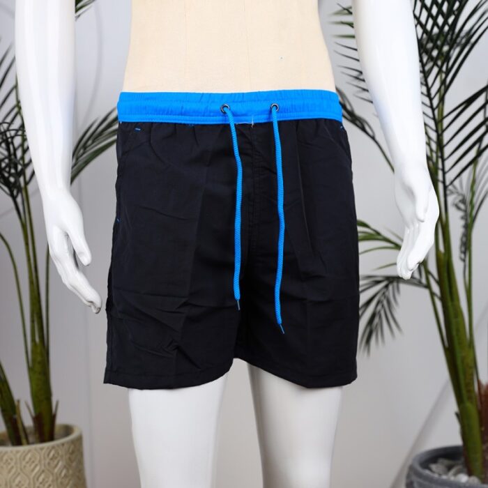 10333613_67dc4547db422 شورت شبابي قصير للرجال لون أسود - الصورة 1