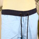 ⁦شورت شبابي قصير للرجال لون أزرق سماوي⁩ - الصورة ⁦3⁩