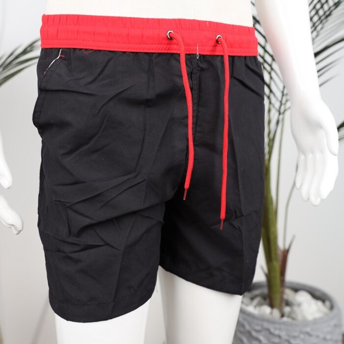⁦شورت شبابي قصير للرجال لون أسود⁩ - الصورة ⁦3⁩