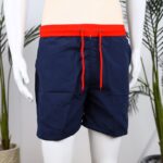 ⁦شورت شبابي قصير للرجال لون كحلي⁩ - الصورة ⁦3⁩