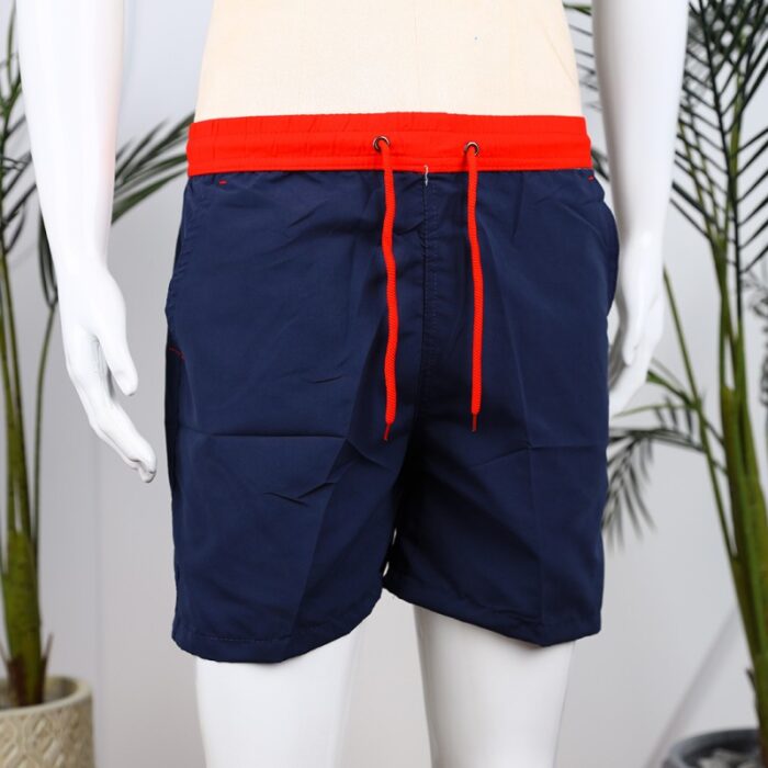 ⁦شورت شبابي قصير للرجال لون كحلي⁩ - الصورة ⁦3⁩