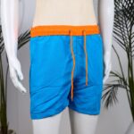 شورت شبابي قصير للرجال لون تركواز