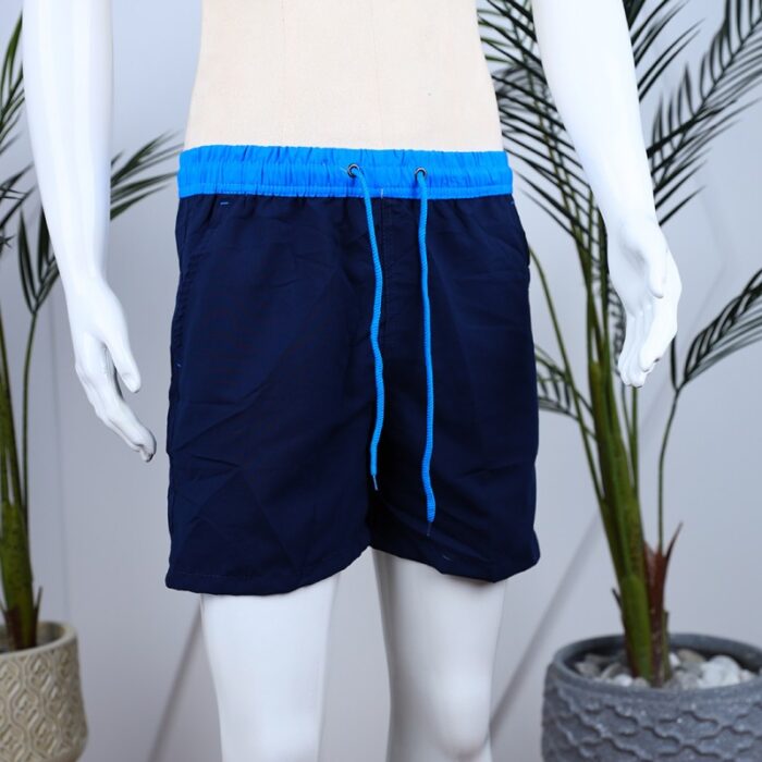 ⁦شورت شبابي قصير للرجال لون كحلي⁩ - الصورة ⁦3⁩