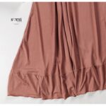 ⁦فستان بيتي بأكمام قصيرة للنساء لون نود من Sami Boutique⁩ - الصورة ⁦2⁩