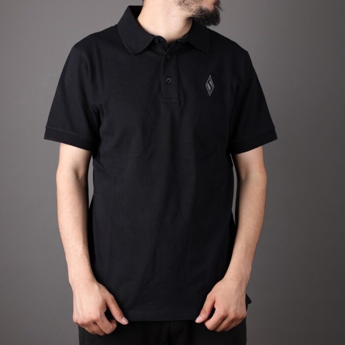 10333777_67dc4629cdfeb تيشيرت بولو سكيتشرز قطنية قبة في للرجال لون أسود - الصورة 1