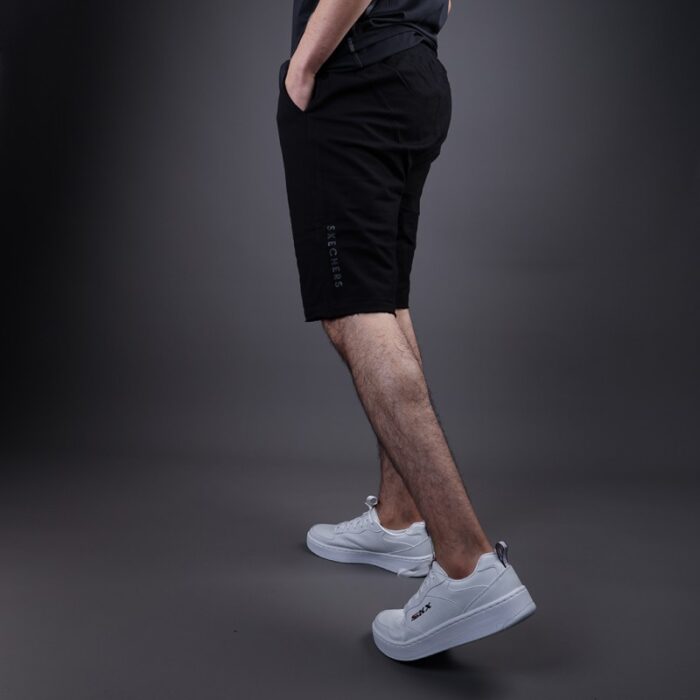 ⁦شورت سكيتشرز فيوتشر للرجال لون أسود⁩ - الصورة ⁦6⁩