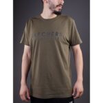 ⁦تيشيرت سكيتشرز لوس انجلوس للرجال لون زيتي⁩ - الصورة ⁦5⁩