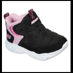 حذاء سكيتشرز فليس بلاست للأطفال لون أسود وزهري-Skechers Kids' Flex Blast Shoes