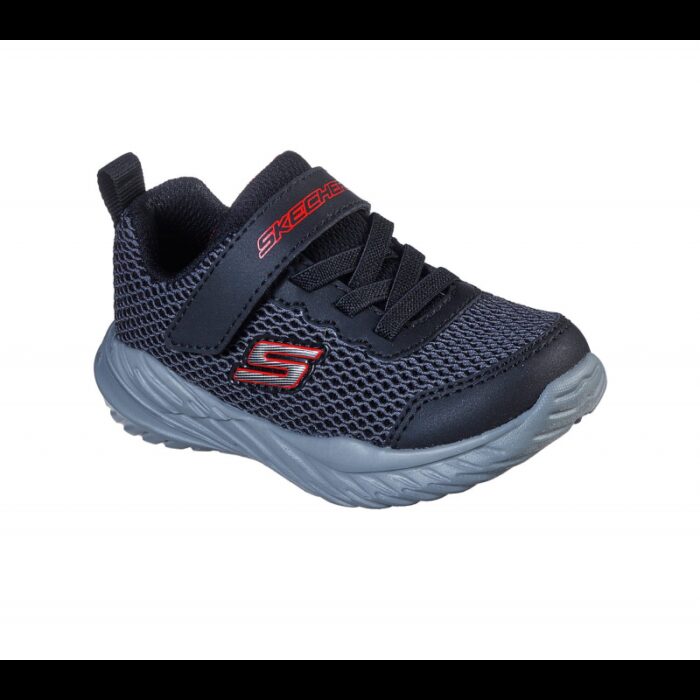 ⁦حذاء سكيتشرز نيترو سبرينت للأطفال لون أسود- Skechers Boy's Nitro Sprint Shoes⁩ - الصورة ⁦1⁩