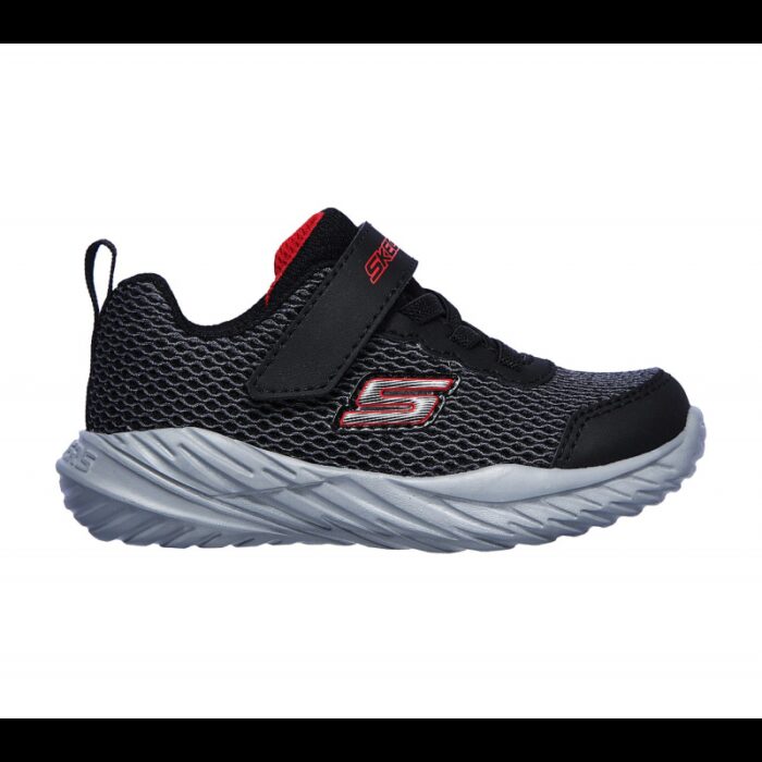⁦حذاء سكيتشرز نيترو سبرينت للأطفال لون أسود- Skechers Boy's Nitro Sprint Shoes⁩ - الصورة ⁦2⁩