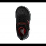 ⁦حذاء سكيتشرز نيترو سبرينت للأطفال لون أسود- Skechers Boy's Nitro Sprint Shoes⁩ - الصورة ⁦3⁩