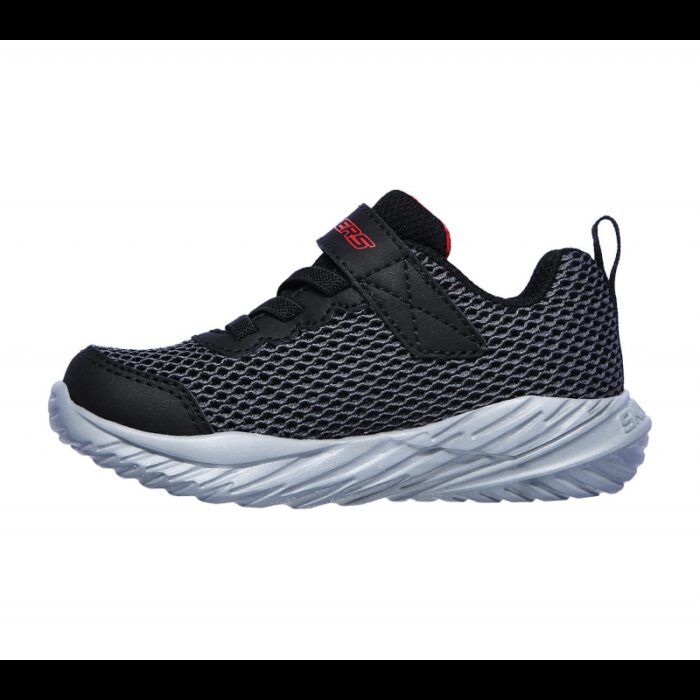 ⁦حذاء سكيتشرز نيترو سبرينت للأطفال لون أسود- Skechers Boy's Nitro Sprint Shoes⁩ - الصورة ⁦5⁩