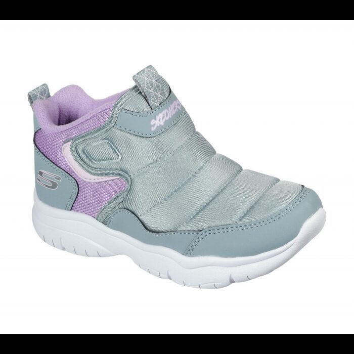 10333824_67dc468fc21f0 حذاء سكيتشرز فليس بلاست للأطفال لون رمادي وبنفسجي-Skechers Kids' Flex Blast Shoes - الصورة 1