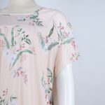 فستان بيتي صيفي للنساء لون بيج