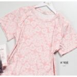 ⁦فستان بيتي بأكمام قصيرة للنساء لون زهري من Sami Boutique⁩ - الصورة ⁦2⁩