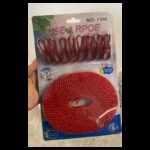 حبل غسيل مع ملاقط طول 5 متر