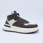 ⁦حذاء سول آند سول بأربطة للرجال لون رمادي وأبيض⁩ - الصورة ⁦5⁩