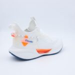 ⁦حذاء سول آند سول بأربطة للرجال لون أبيض وبرتقالي⁩ - الصورة ⁦7⁩