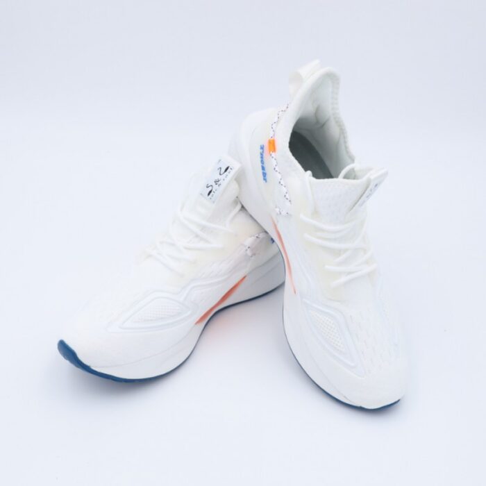 ⁦حذاء سول آند سول بأربطة للرجال لون أبيض وبرتقالي⁩ - الصورة ⁦11⁩