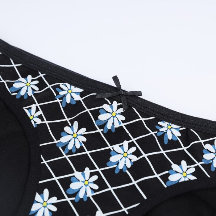 10333960_67dc475b4c38a داخلي سليب نسائي للنساء لون أسود مزخرف بورد - الصورة 1