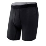 ⁦طقم بوكسر رجالي عدد 2 للرجال لون أسود⁩ - الصورة ⁦4⁩