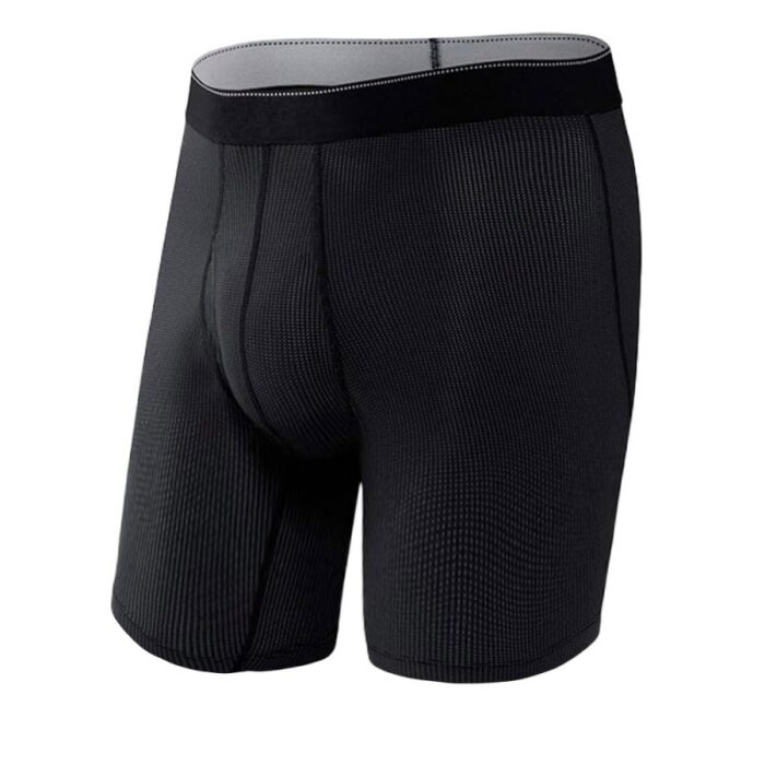 ⁦طقم بوكسر رجالي عدد 2 للرجال لون أسود⁩ - الصورة ⁦4⁩