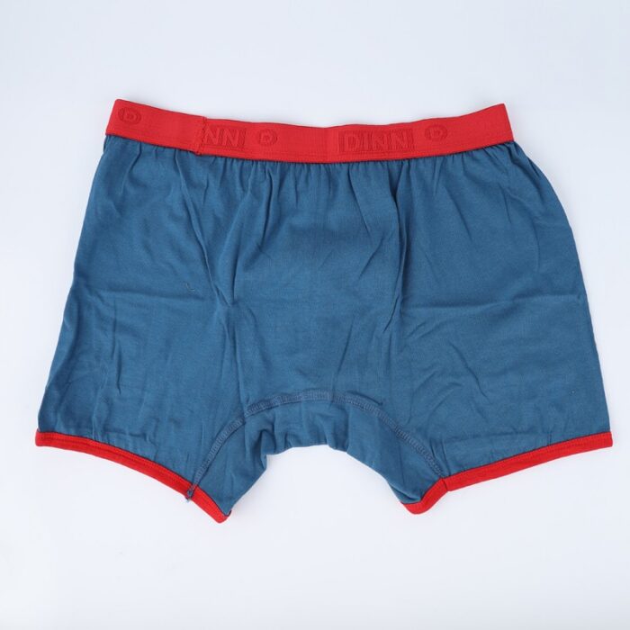 ⁦بوكسر رجالي قطن 100% لون أزرق⁩ - الصورة ⁦2⁩