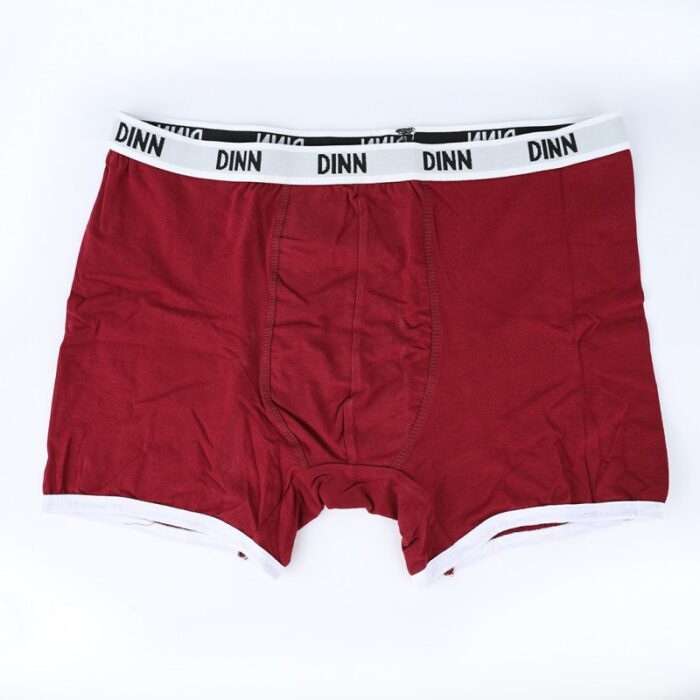 10334039_67dc47c9ed704 بوكسر رجالي قطن 100% لون خمري - الصورة 1