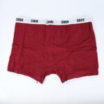⁦بوكسر رجالي قطن 100% لون خمري⁩ - الصورة ⁦2⁩