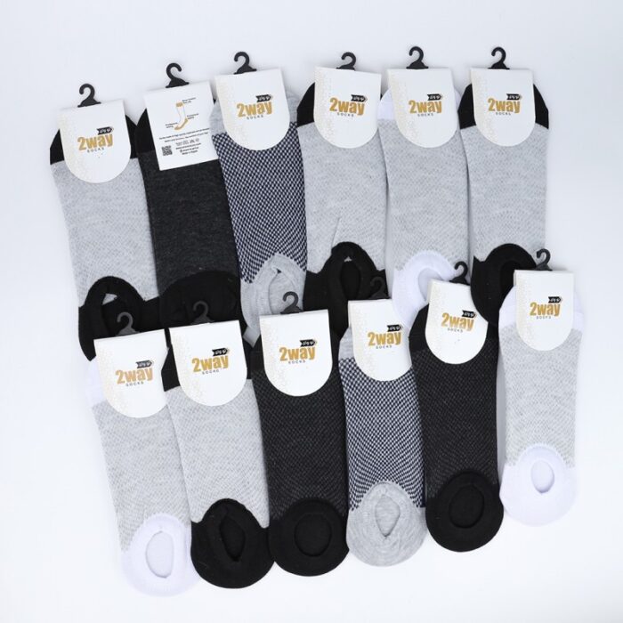 10334045_67dc47d79c91a جوارب سوكيت من تو وييه للرجال (12 زوج) بألوان متعددة - الصورة 1