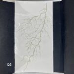 تاتو مؤقت بأشكال مختلفة 28*15 سم بتصميم غصن شجرة