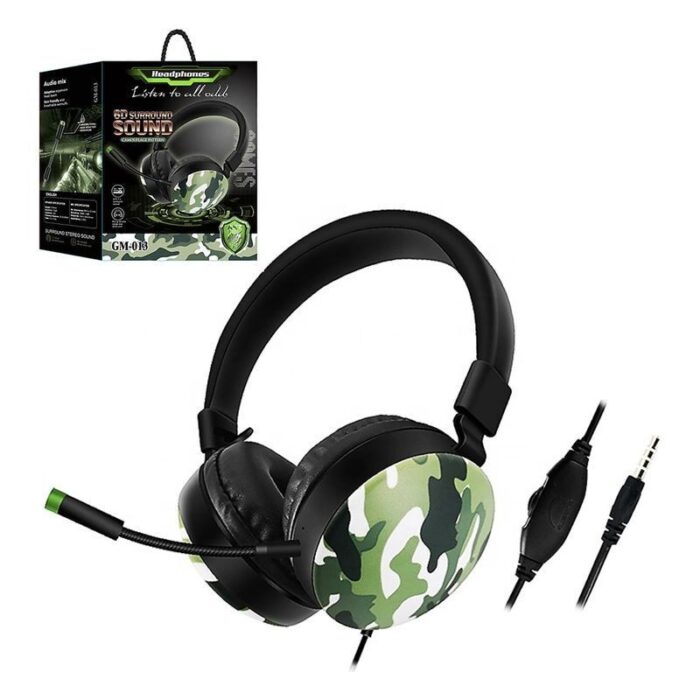 10334188_67dc487635e2f سماعة راس سلكية مع ميكروفون - صوت واضح ونقي- موديل GM013 أو GM015- لون أزرق/ أخضر - الصورة 1