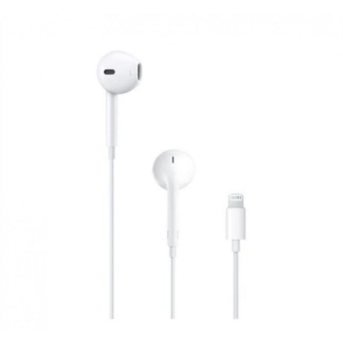⁦سماعة أذن آيفون لون أبيض EarPods Lightning Connector⁩ - الصورة ⁦2⁩