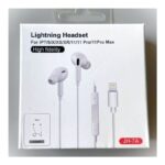 ⁦سماعة أذن أيفون سلكية مع جلدة - تدعم Lightning Headset for iP7/8/X/XR/11/11 Pro/11 Pro Max/12⁩ - الصورة ⁦4⁩
