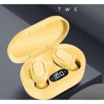 ⁦سماعة أذن بخاصية البلوتوث TWS لاسلكية الاصدار 5.0 سماعة أذن ستيريو للألعاب المحمولة لون  زهري⁩ - الصورة ⁦2⁩