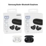 ⁦سماعة أذن بلوتوث - لون أبيض / أسود⁩ - الصورة ⁦2⁩