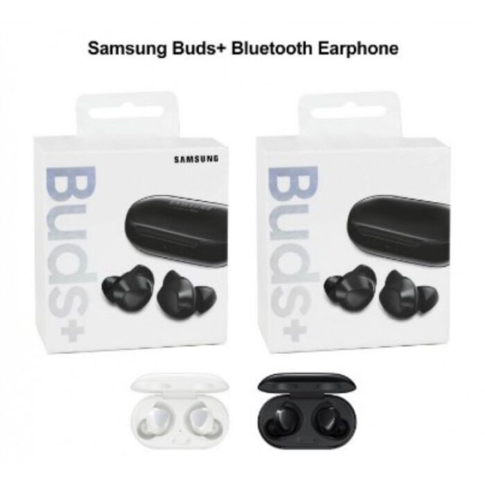 ⁦سماعة أذن بلوتوث - لون أبيض / أسود⁩ - الصورة ⁦2⁩