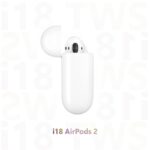 ⁦سماعة أذن i18 بلوتوث مع علبة شحن لاسلكية⁩ - الصورة ⁦5⁩