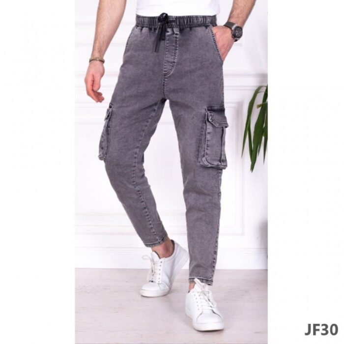 ⁦بنطلون جينز JoggerFiT من SONG'S⁩ - الصورة ⁦1⁩